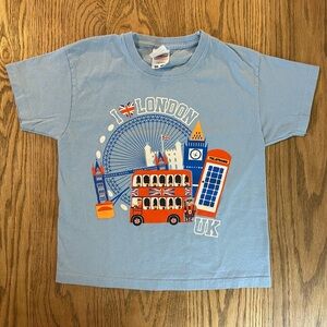 Kids London UK Tourist Graphic T-Shirt | Size 5